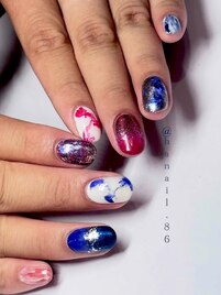 haruka nail × ヒーローネイル