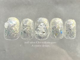 【12月】オーロラネイル