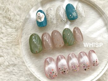 ウィスプ(WHISP)の写真/【恵比寿駅3分】パラジェル/フィルイン推奨サロン/パラジェル代無料◎豊富なアート・ニュアンスネイルも♪