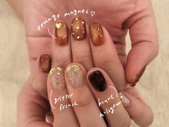 アンテテネイル(ANTETENAIL)/magnet ＆ gritter ＆ heart