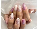 華やかネイルコース　¥7500