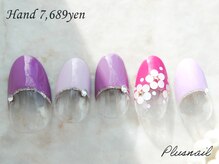 プラスネイル 北千住東口店(PLUS NAIL)/【990】定額7,689円フラワー