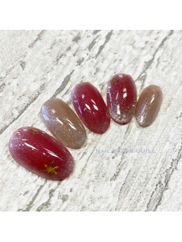 ネイルサロン クイル(QUILL)/雪の結晶（１）