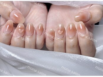 モナサロン(Mona salon)/チークネイル　ハート