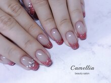 カメリア(Camellia)/ハンドネイル/フィルイン