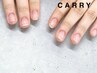 ◆クリアネイル◆自爪補強・美爪育成◆自爪風透明ジェル仕上げ￥6500～