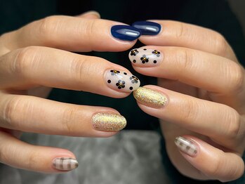 ネイルサロン プール ヴー(Nail Salon Pour Vous)/【人気定額】レトロネイル