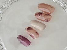 イズミネイル(izumi.nail)/透け感べっ甲☆アレンジ