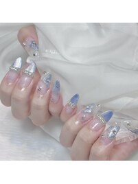 きらきらブルーフレンチ