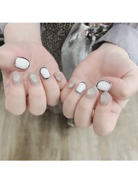 個性派ニュアンスネイル【池袋】