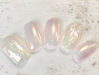 コーラルワン(CORAL ONE)/オーロラでこぼこネイル