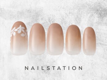 ネイルステーション ルミネ横浜店(NAIL STATION)/フラワーネイル/パラジェル
