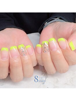 ネオンカラーフレンチ