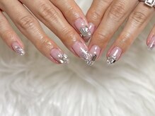 ベルフィオーレ 拝島店(bel fiore)/シルバーラメ　グラデーション