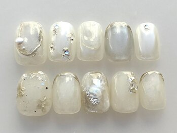 アイネイルズ 池袋店(I-nails)の写真/大切な1日を指先から演出☆Bridal Collection初回￥9900(オフケア込)/再来￥10000(オフ代別途)[池袋]
