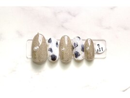 白べっ甲　ダルメシアン