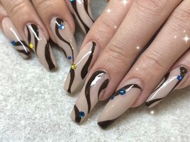 うねうねネイル