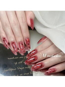 Mネイルの写真/【パラジェル/フィルイン】導入♪人気のマグネットカラーも豊富★定額ネイルはワンホン系もあります!