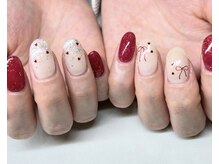 ネイルサロン タムタム(Nail Salon TamuTamu)/ハート×リボンネイル