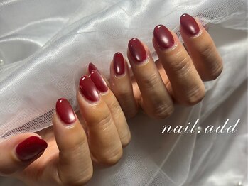 ネイルアド(nail.add)/red magnet