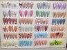 初回オフ無料【自爪】 100種類から選べる定額シンプルネイル¥6990