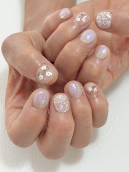 オカユデザイン ネイルワークス(OKAYU DESIGN Nailworks)/pop&mood