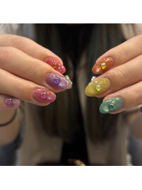 カラフルネイル