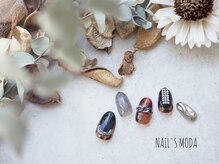 ネイルズ モダ(NAIL'S MODA)/9月の新作1/べっ甲ネイル