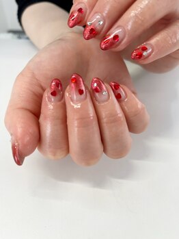 アミ(ami)/バレンタインネイル♪