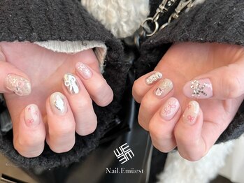 ネイル エミュスト(Nail Emuest)/リボンネイル/韓国ネイル