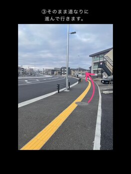 シュシュ(Chou chou)/河原町駅からの道案内3