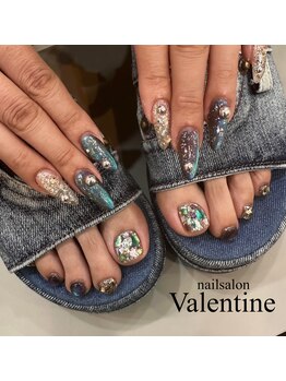ネイルサロン ヴァレンタイン(nailsalon Valentine)/定額フット8500円のデザイン