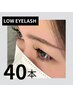 【LOWER EYELASH 40本】単品予約不可　#下まつ毛エクステ