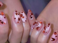 ジェミーネイル エビス(Jemiy nail ebisu)/水光マグネットハートホロ