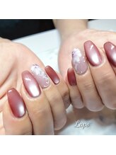 ネイルサロン ラポ(Lapo)/マグ×フラワーアート
