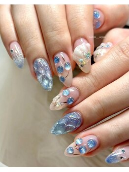 サロン アクア(salon AQUA)の写真/【豊富なデザイン◎】とにかく可愛いデザイン多数あり☆思い出に残るお気に入りのネイルを作ります♪