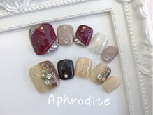 アフロディテ 勝田台店/秋冬のフットネイル★定額6980円