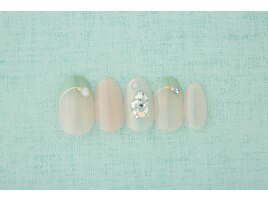 春のフレンチネイル