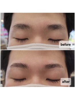 メンズビューティーカフェザパーム 大阪梅田(MEN'S BEAUTY CAFE×THE PERM)/メンズ眉毛Wax&眉毛パーマ