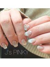 ネイルスペース ジェイズ ピンキー(NAIL SPACE J's PINKY)/マグネットフレンチネイル