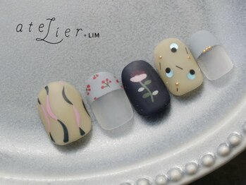 アトリエ プラス リム(atelier +LIM)の写真/【梅田から好アクセス】ブライダルにもオススメ◎アクセサリーみたいな手描きアートで日常を彩り豊かに♪