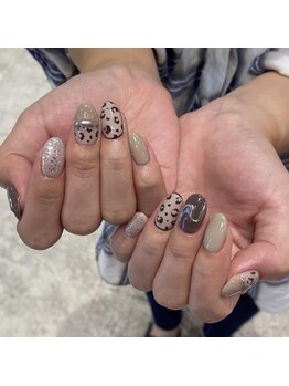 ビューティマーケット アングゥ(BEAUTY MARKET ungu)/秋ネイル