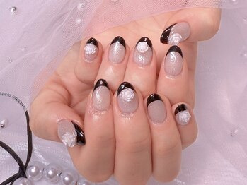 エミリオネイル(EMILIO NAIL)/フレンチ，バラネイル