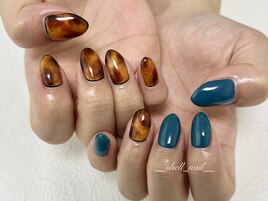 べっ甲ネイル