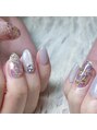 ツメトトノウ&nbsp;押し花ネイル♪