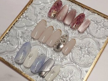 ガーデンネイル(GARDEN Nail)の写真/人気ヘアーサロン内！大人女性にオススメ◎提案力×技術力で洗練されたワンランク上のネイルに♪