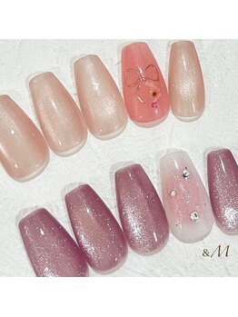 アンドエム(&M)/シンプル定額ネイル