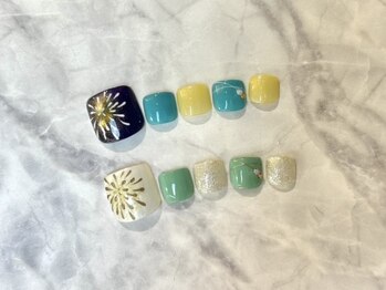 キラキラ★花火　フット