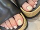 サバ ビューティースペース(saba beauty space)の写真/【夏の足元をオシャレに♪サンダル映え◎】華やかな足先で気分もUP！角質ケアやフットマッサージもお任せ！