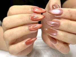 秋　マグネットネイル